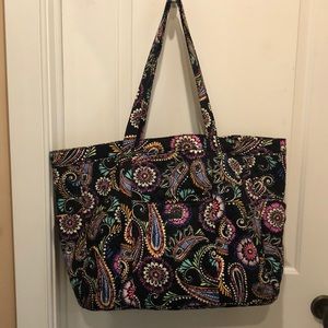 Vera Bradley large travel tote bag